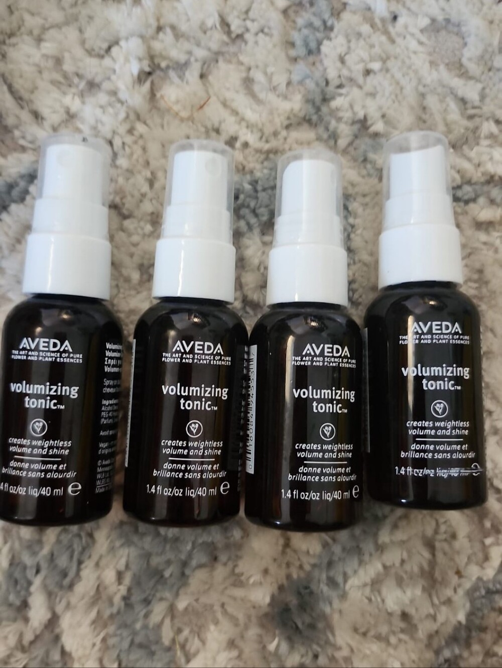 AVEDA Volumizing Tonic Spray Set Of 4 40 Ml Each New